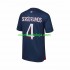 Camisola Paris Saint-Germain Sergio Ramos 4 Homem Equipamento Primeiro 2023-2024 Manga Curta